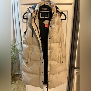 🛍️WEEKEND SALE🛍️Bod & Christensen Serena leather puffer vest - new with tags